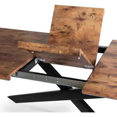 Розкладний обідній стіл Mebel Elit HAMILTON Дуб рустик - 5 Розкладний обідній стіл Mebel Elit HAMILTON Дуб рустик ME.HAMILTON/DRU/S фото - 5