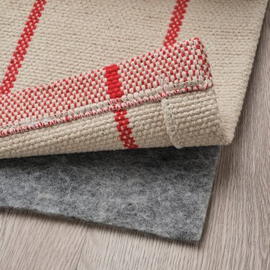 Килим RIDSTIG 170x240 см Кремовий - 6 IKEA Килим RIDSTIG 170x240 см Кремовий (ИКЕА РИДСТИГ) 90575300 фото - 6