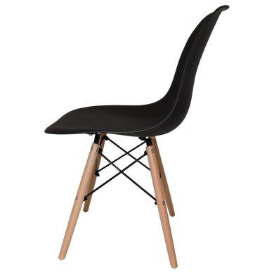 Обеденный стул Kontrast MIA 2 Черный - 4 Обеденный стул Kontrast MIA 2 Черный 6.05.14249 фото - 4