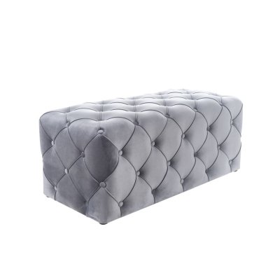 Пуф Signal Aviva Velvet Сірий AVIVAV14W-P