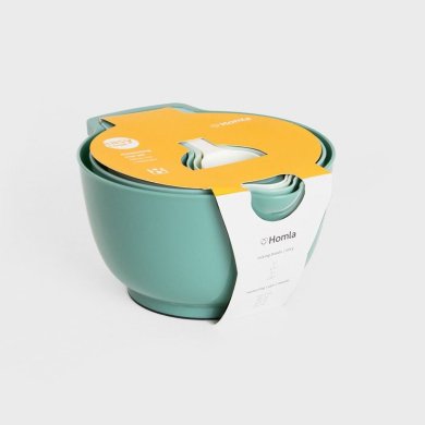 Набор мисок с мерными ложками Homla EASY COOK 8 шт Разноцветный 236090 фото - 10