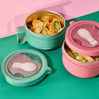 Ланч-бокс Homla BOXIE 850 мл Зеленый 233735 фото - 6