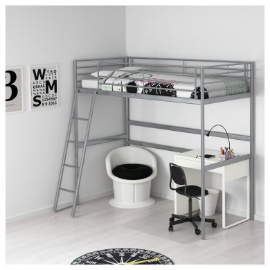 Каркас ліжка-горища SVARTA - 5 IKEA Каркас ліжка-горища SVARTA (ИКЕА СВАРТА) 20247982 фото - 5