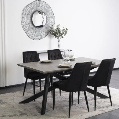 Розкладний обідній стіл Mebel Elit HAMILTON Бетон - 10 Розкладний обідній стіл Mebel Elit HAMILTON Бетон ME.HAMILTON/BET/S фото - 10