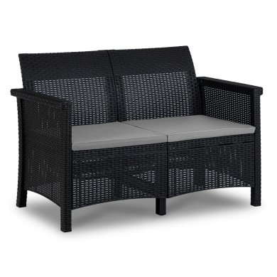 Комплект садовой мебели Mebel Elit BRENTA Черный ME.BRENTA/CZ/RT/OGR/ZES фото - 3