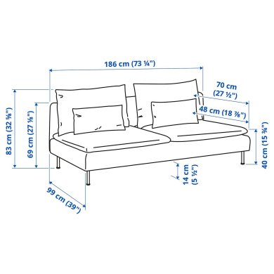 IKEA SODERHAMN (ИКЕА СОДЕРХЭМН) 19621603 фото - 4