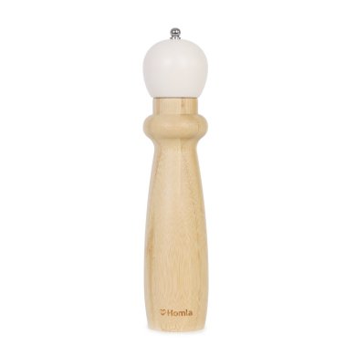 Мельница для специй Homla BAMBOU 26x6 см | Дерево / Белый 213919