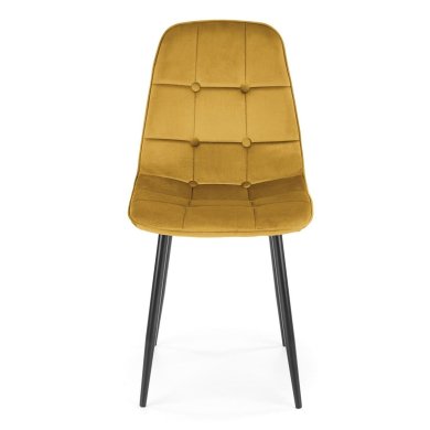 Обідній стілець Halmar K-417 Гірчичний V-CH-K/417-KR-MUSZTARDOWY фото - 4