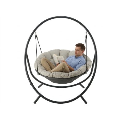 Подвесное кресло Garden Line PATIO Бежевый FAT9927 фото - 3