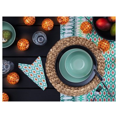 Сервировочный коврик SOARE 37 см Бежевый - 11 IKEA Сервировочный коврик SOARE 37 см Бежевый (ИКЕА СОАРЕ) 40082536 фото - 11