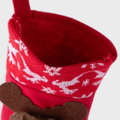 Рождественский носок для подарков Homla PUNA Красный 163657 фото - 2
