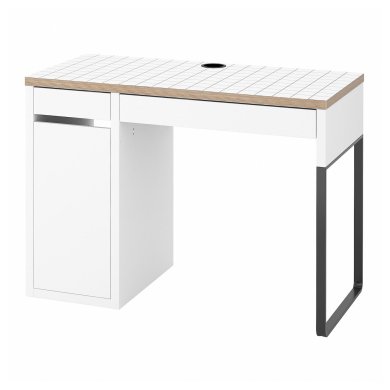 IKEA Письменный стол MICKE Белый (ИКЕА МИКЕ) 10489839