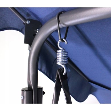 Садовые качели Garden Line 170x118x153 см Синий KRE9696 фото - 8