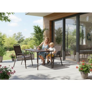 Садовый стол Garden Line NEO6621 Коричневый NEO6621 фото - 5