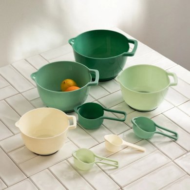 Набор мисок с мерными ложками Homla EASY COOK 8 шт Разноцветный 236090 фото - 12