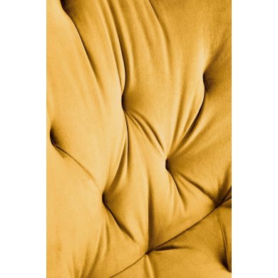 Обідній стілець поворотний Halmar K519 Гірчичний V-CH-K/519-KR-MUSZTARDOWY фото - 15