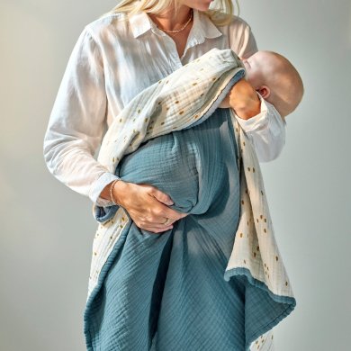 IKEA Плед GULDVAVARE 80х100 см Синий (ИКЕА ГУЛЬДВАВАРЕ) 20530292 фото - 2