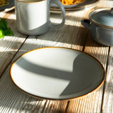 Десертная тарелка Homla LARISA 21 см Кремовый 218391 фото - 4