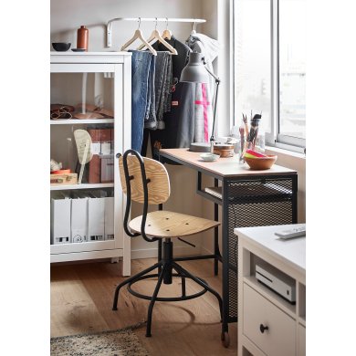 IKEA Письменный стол FJALLBO Дерево (ИКЕА ФЬЯЛЬБО) 30339735 фото - 20