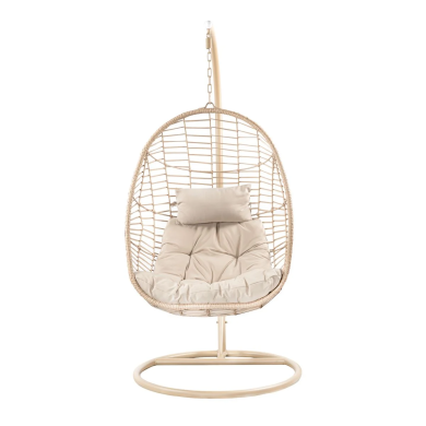 Підвісне крісло-кокон Homla SOLEI Бежевий - 2 Підвісне крісло-кокон Homla SOLEI Бежевий 213917 фото - 2