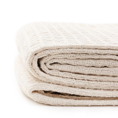 Плед Homla VAFFEL 130x170 см Экрю 214656 фото - 4