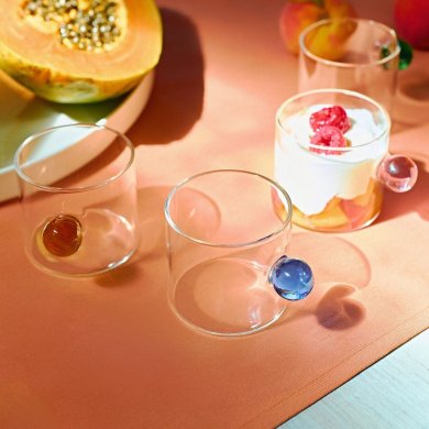 Чашка Homla BOBBLY 100 мл Синій - 5 Чашка Homla BOBBLY 100 мл Синій 227267 фото - 5