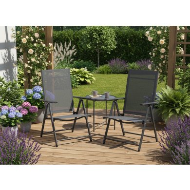 Складаний садовий стілець Garden Line TIH3491 Сірий TIH3491 фото - 4