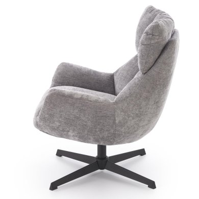 Кресло мягкое поворотное Halmar ORINOKO Пепельный - 6 Кресло мягкое поворотное Halmar ORINOKO Пепельный V-CH-ORINOKO-FOT-POPIEL фото - 6