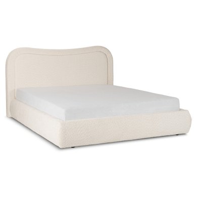Кровать Mebel Elit HAGA Boucle 160x200 см Кремовый ME.HAGA/160/KR/TB/LOZZPOJ фото - 4