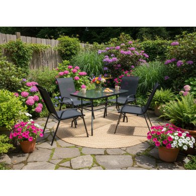 Комплект садових меблів Garden Line TIH6629 Чорний TIH6629 фото - 3