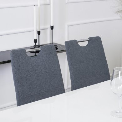 Обеденный стул Mebel Elit LOPEZ Темно-серый ME.LOPEZ/CP/T/K фото - 8