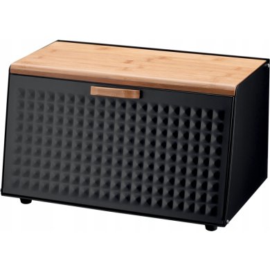 Хлібниця Chomik HIBISCO Чорний - 2 Хлібниця Chomik HIBISCO Чорний NEL8879 фото - 2