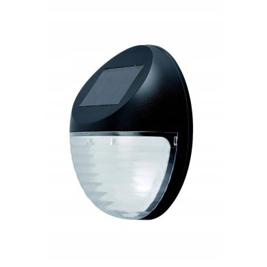 Світильник на сонячній батареї Garden Line KINKIET Чорний - 3 Світильник на сонячній батареї Garden Line KINKIET Чорний SOL0694 фото - 3