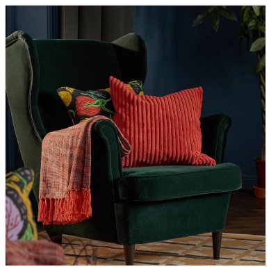 IKEA Декоративная наволочка HOSTAGILLE 50х50 см Червоний (ИКЕА ХОСТАГИЛЬ) 00575738 фото - 2