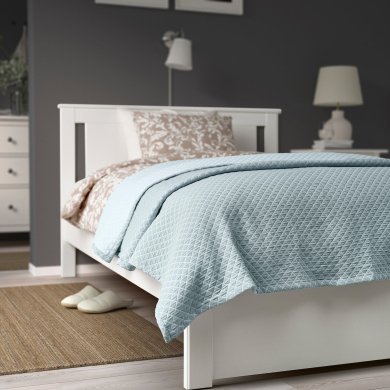 IKEA Покривало PRAKTVIAL 160х250 см Блакитний (ИКЕА ПРАКТИЧЕСКИЙ) 90564288 фото - 2