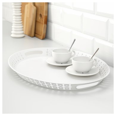 Поднос ROMANTISK - 7 IKEA Поднос ROMANTISK (ИКЕА РОМАНТИСК) 80175675 фото - 7