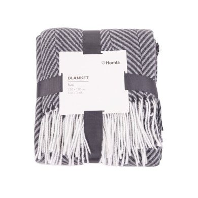 Плед Homla MELI 130x170 см Сірий 229918 фото - 5