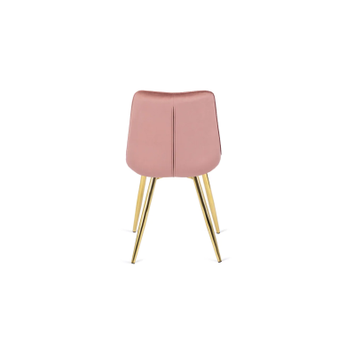 Обідній стілець Mebel Elit CARO Welur Рожевий - 4 Обідній стілець Mebel Elit CARO Welur Рожевий ME.CARO/R/ZL/V/K фото - 4