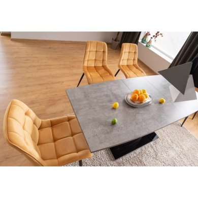 Обідній стілець Signal CHIC Welur Каррі CHICVCCU фото - 3