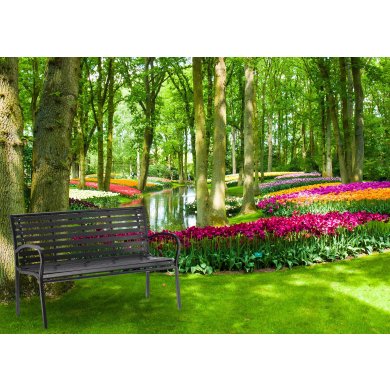 Садовая скамья Garden Line MEB5842 Черный - 7 Садовая скамья Garden Line MEB5842 Черный MEB5842 фото - 7