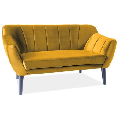Диван Signal Trefl 2 Velvet | Карри (BLUVEL 68) TREFL2V68W-P