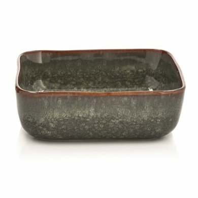 Миска Duka Thora 450 мл | Зелено-коричневый 2220681 фото - 2