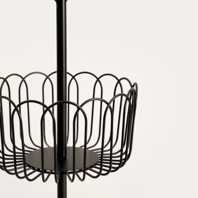 Сервірувальний кошик Homla WARDON 28 см Чорний 243489 фото - 2