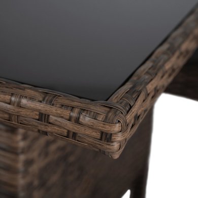 Комплект садовой мебели Mebel Elit ATLANTA Коричневый ME.ATLANTA/BR/RT/OGR/ZES фото - 9