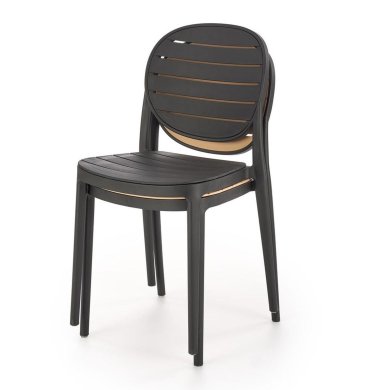 Садовий стілець Halmar K529 Чорний V-CH-K/529-KR-CZARNY фото - 9