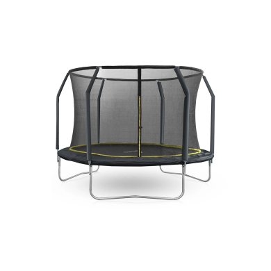 Батут с защитной сеткой Corciano PREMIUM 374 см Черный 5901721050525 фото - 2