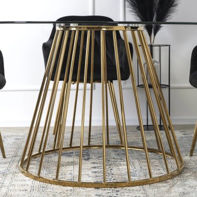 Обідній стіл Mebel Elit OLIVIER Золотий - 8 Обідній стіл Mebel Elit OLIVIER Золотий ME.OLIVIER/TR/ZL/S фото - 8