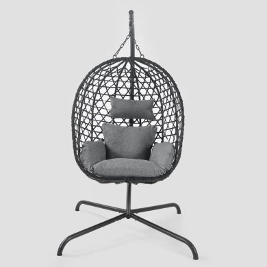 Подвесное кресло-кокон Homla NIDO Черный 239630 фото - 2