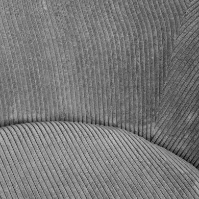 Крісло м'яке поворотне Homla LUNAIRE VELVET Сірий 227089 фото - 4