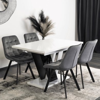 Раскладной обеденный стол Mebel Elit CLARK Белый PM.DUBAJ/B/PL/CZ/S фото - 8